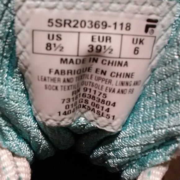 Fila running shoes. - Picture 5 of 5